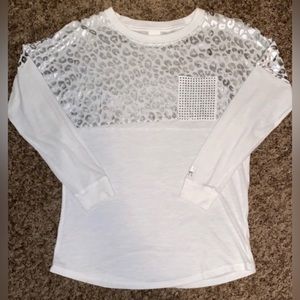 VS PINK Leopard Long Sleeve